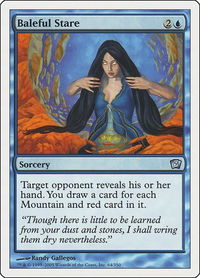 Baleful Stare - 9th Edition (9ED) #64 - Uncommon Magic: The Gathering Trading Card