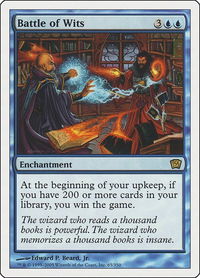 Battle of Wits - 9th Edition (9ED) #65 - Rare Magic: The Gathering Trading Card
