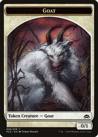 Goat // Insect Double-Sided Token - Planechase Anthology (PCA) #6 - Token Magic: The Gathering Trading Card