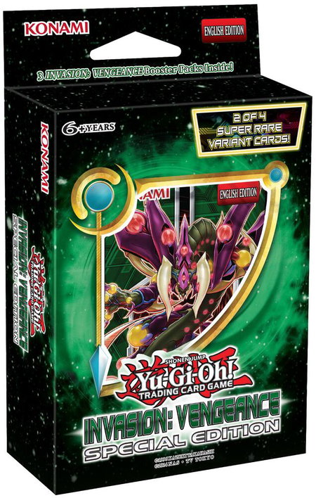 Invasion: Vengeance: Special Edition Box - Invasion: Vengeance YuGiOh trading card