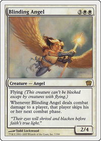 Blinding Angel - 9th Edition (9ED) #7 - Rare Magic: The Gathering Trading Card