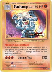 Machamp - 59/108 (Prerelease) [Staff] - XY Promos (PR) #59/108 - Promo Pokémon Trading Card
