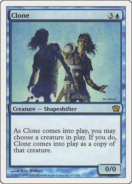 Clone - 9th Edition Magic: The Gathering trading card
