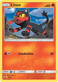 Litten - SM02 - SM Promos (SMP) #SM02 - Promo Pokémon Trading Card