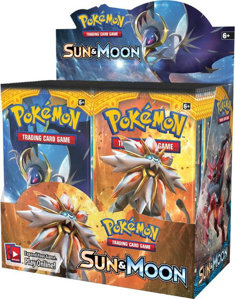 Sun & Moon Booster Box - SM Base Set Pokémon trading card