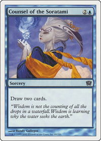 Counsel of the Soratami - 9th Edition (9ED) #69 - Common Magic: The Gathering Trading Card