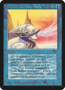 Siren's Call - Alpha Edition (LEA) #77 - Uncommon Magic: The Gathering Trading Card