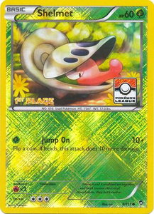 Shelmet - 8/111 (Pokemon League) [1st Place] - League & Championship Cards (PR) #008/111 - Promo Pokémon Trading Card