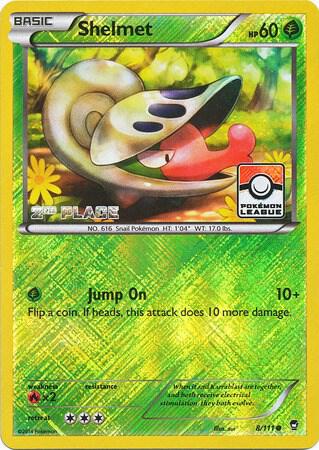 Shelmet - 8/111 (Pokemon League) [2nd Place] - League & Championship Cards Pokémon trading card