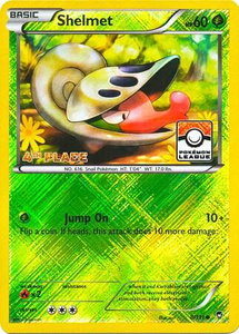 Shelmet - 8/111 (Pokemon League) [4th Place] - League & Championship Cards (PR) #008/111 - Promo Pokémon Trading Card
