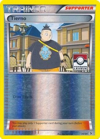 Tierno - 39/39 (Pokemon League) - League & Championship Cards Pokémon trading card
