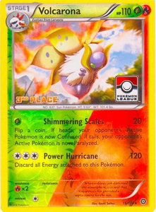 Volcarona - 15/114 (Pokemon League) [3rd Place] - League & Championship Cards (PR) #015/114 - Promo Pokémon Trading Card