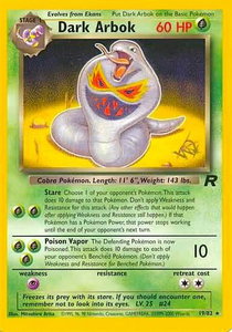 Dark Arbok [W Stamped] - WoTC Promo (PR) #19/82 - Promo Pokémon Trading Card