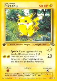 Pikachu [W Stamped] - WoTC Promo (PR) #60/64 - Promo Pokémon Trading Card