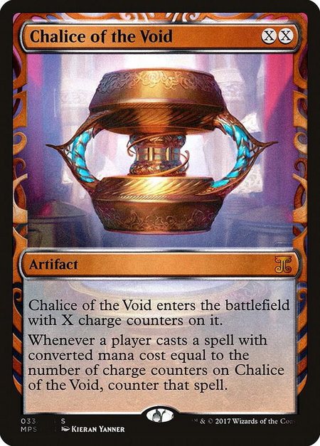 Chalice of the Void - Masterpiece Series: Kaladesh Inventions Magic: The Gathering trading card
