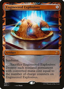 Engineered Explosives - Masterpiece Series: Kaladesh Inventions (MPS) #36 - Mythic Rare Magic: The Gathering Trading Card