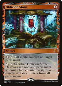 Oblivion Stone - Masterpiece Series: Kaladesh Inventions (MPS) #41 - Mythic Magic: The Gathering Trading Card