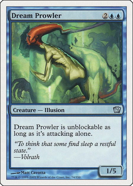 Dream Prowler - 9th Edition Magic: The Gathering trading card