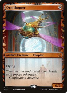 Ornithopter - Masterpiece Series: Kaladesh Inventions (MPS) #42 - Mythic Rare Magic: The Gathering Trading Card