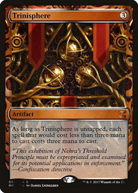 Trinisphere - Masterpiece Series: Kaladesh Inventions (MPS) #52 - Mythic Magic: The Gathering Trading Card