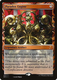 Paradox Engine - Masterpiece Series: Kaladesh Inventions (MPS) #43 - Mythic Magic: The Gathering Trading Card