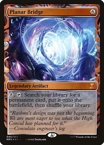 Planar Bridge - Masterpiece Series: Kaladesh Inventions (MPS) #45 - Mythic Rare Magic: The Gathering Trading Card