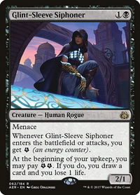 Glint-Sleeve Siphoner - Aether Revolt (AER) #62 - Rare Magic: The Gathering Trading Card