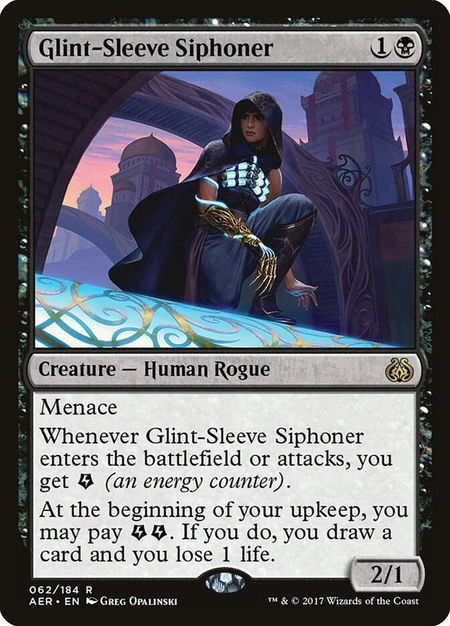 Glint-Sleeve Siphoner - Aether Revolt Magic: The Gathering trading card