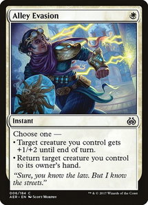 Alley Evasion - Aether Revolt (AER) #6 - Common Magic: The Gathering Trading Card