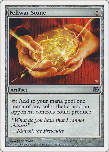 Fellwar Stone - 9th Edition Magic: The Gathering trading card
