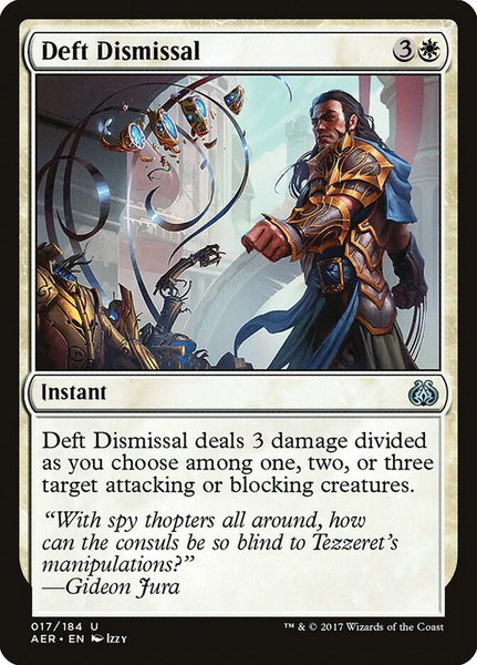 Deft Dismissal - Aether Revolt Magic: The Gathering trading card