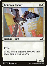 Ghirapur Osprey - Aether Revolt (AER) #20 - Common Magic: The Gathering Trading Card