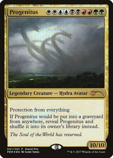 Progenitus - Grand Prix Promos Magic: The Gathering trading card
