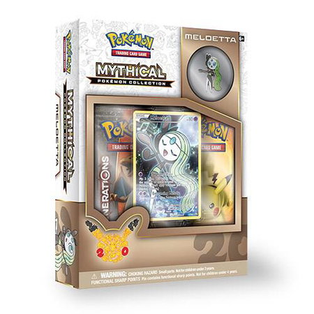 Mythical Pokemon Collection Box [Meloetta] - Generations Pokémon trading card