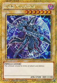 Dark Magician (Gold Secret Rare) - The Dark Side of Dimensions Movie Pack: Gold Edition (MVP1-ENG) #MVP1-ENGV3 - Secret Rare YuGiOh Trading Card