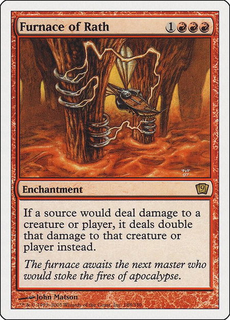 Furnace of Rath - 9th Edition Magic: The Gathering trading card