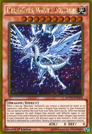 Deep-Eyes White Dragon trading card from The Dark Side of Dimensions Movie Pack: Gold Edition Deep-Eyes White Dragon - The Dark Side of Dimensions Movie Pack: Gold Edition YuGiOh trading card