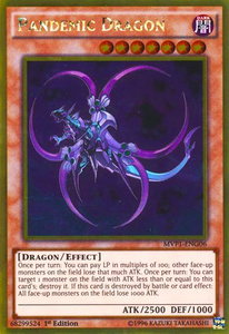 Pandemic Dragon - The Dark Side of Dimensions Movie Pack: Gold Edition (MVP1-ENG) #MVP1-ENG06 - Rare YuGiOh Trading Card
