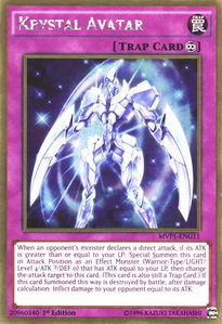 Krystal Avatar - The Dark Side of Dimensions Movie Pack: Gold Edition (MVP1-ENG) #MVP1-ENG11 - Rare YuGiOh Trading Card
