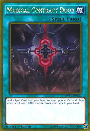 Magical Contract Door - The Dark Side of Dimensions Movie Pack: Gold Edition YuGiOh trading card