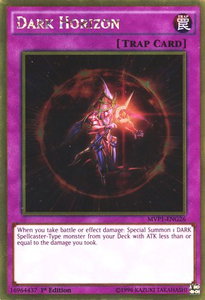 Dark Horizon - The Dark Side of Dimensions Movie Pack: Gold Edition (MVP1-ENG) #MVP1-ENG26 - Rare YuGiOh Trading Card