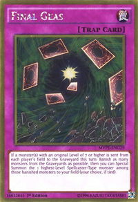 Final Geas - The Dark Side of Dimensions Movie Pack: Gold Edition (MVP1-ENG) #MVP1-ENG29 - Rare YuGiOh Trading Card