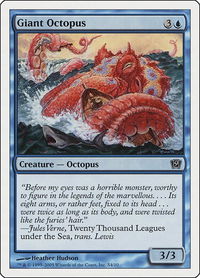 Giant Octopus - 9th Edition (9ED) #S4 - Common Magic: The Gathering Trading Card