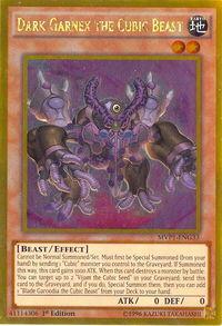 Dark Garnex the Cubic Beast - The Dark Side of Dimensions Movie Pack: Gold Edition (MVP1-ENG) #MVP1-ENG33 - Rare YuGiOh Trading Card