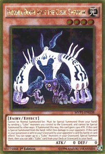 Indiora Doom Volt the Cubic Emperor - The Dark Side of Dimensions Movie Pack: Gold Edition (MVP1-ENG) #MVP1-ENG38 - Rare YuGiOh Trading Card