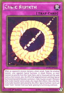 Cubic Rebirth - The Dark Side of Dimensions Movie Pack: Gold Edition (MVP1-ENG) #MVP1-ENG43 - Rare YuGiOh Trading Card
