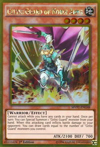 Celtic Guard of Noble Arms - The Dark Side of Dimensions Movie Pack: Gold Edition (MVP1-ENG) #MVP1-ENG48 - Rare YuGiOh Trading Card
