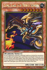 Lord Gaia the Fierce Knight - The Dark Side of Dimensions Movie Pack: Gold Edition (MVP1-ENG) #MVP1-ENG50 - Rare YuGiOh Trading Card