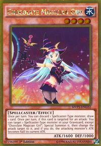 Chocolate Magician Girl - The Dark Side of Dimensions Movie Pack: Gold Edition (MVP1-ENG) #MVP1-ENG52 - Rare YuGiOh Trading Card