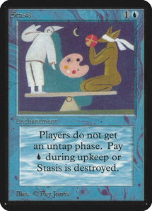 Stasis - Alpha Edition (LEA) #80 - Rare Magic: The Gathering Trading Card